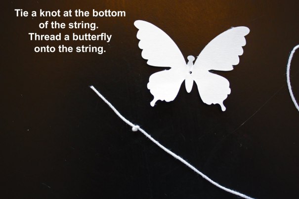 Móbile de Borboleta   DIY papel móbile de borboleta móbile decoração de borboleta borboleta de papel borboleta 